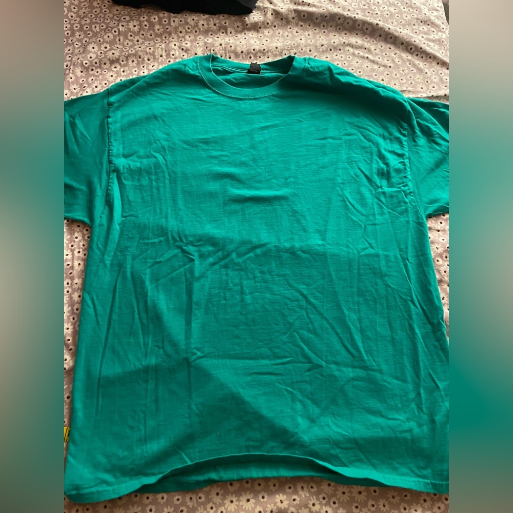 Hanes - Kelly Green, Beefy Tee XL